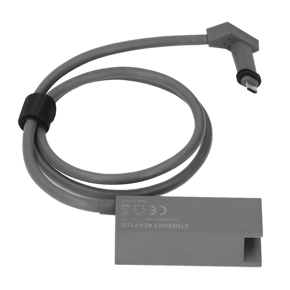 V2 Rectangle Dish Satellite Ethernet Adapter 1Gbps, 1M Cable 6911388457222