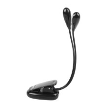 Doppelkopf-Klemmleuchte 600 mAh 56x120x350 mm - Kinder