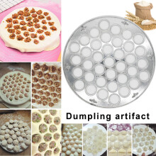 37 Holes Dumpling Mould Tools Ravioli Aluminum Mold Pelmeni Kitchen DIY Tools