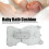 Soft Baby Bath Support Cushion Light Blue Star Pattern, Adjustable, Breathable 4