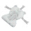 Soft Baby Bath Support Cushion Light Blue Star Pattern, Adjustable, Breathable 7