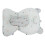 Soft Baby Bath Support Cushion Light Blue Star Pattern, Adjustable, Breathable 8