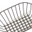 Iron Wire Storage Basket with Handle, Black, 10 L Capacity 5