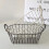Iron Wire Storage Basket with Handle, Black, 10 L Capacity 9