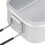 Lightweight Aluminium Lunch Box with Steaming Rack 1