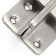 Flip Latch Stainless Steel Rustproof Sliding Barn Door Lock for Windows & Cabinets