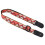 Adjustable Nylon Ukulele Strap 70-122cm with Leather accents 9