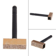 Handheld Diamond Wheel Dresser, Brass Braze, 88x66x45mm, Gold