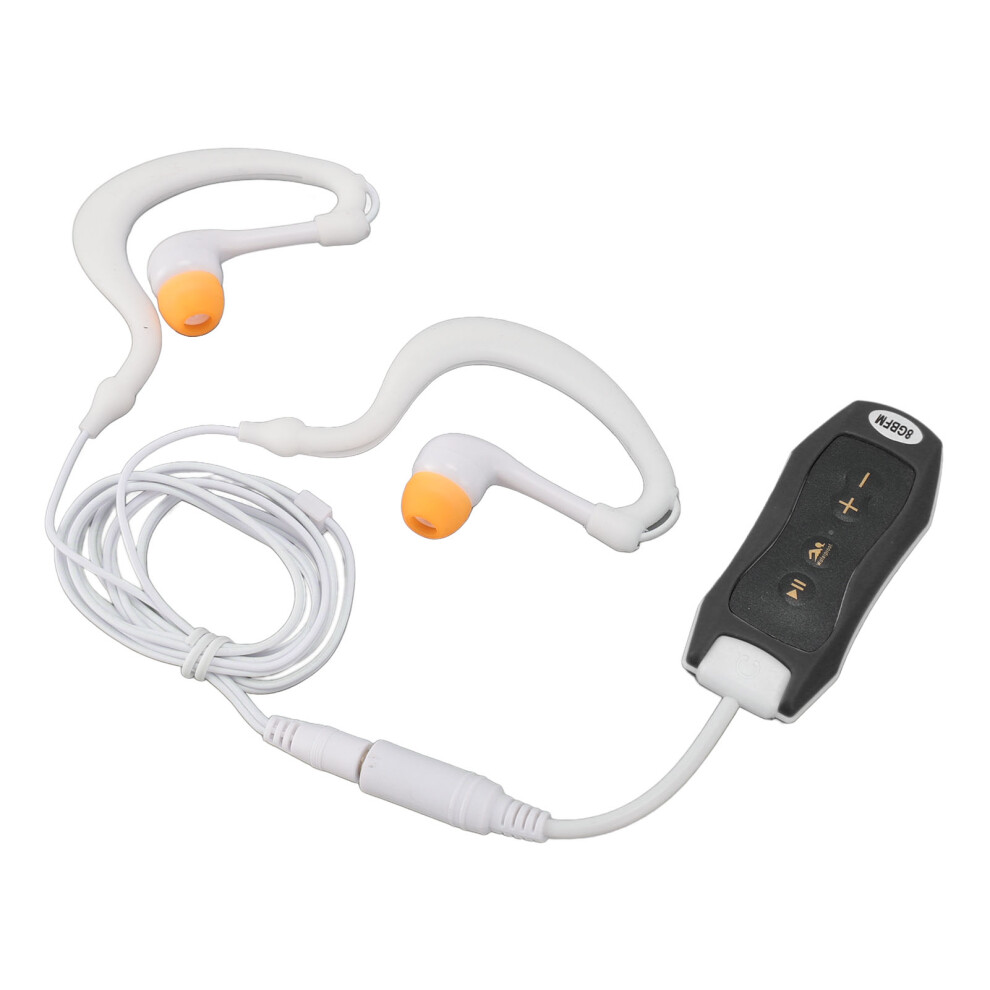 Ipx8 Waterproof 8Gb Mp3 Player With Earphones For Swimming & Running In Black 9451388464297