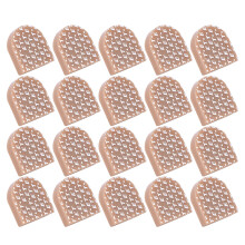 Schuhabsatzspitzen 10 Paar Beige Ersatzzubehör für High Heels 21,5x23cm