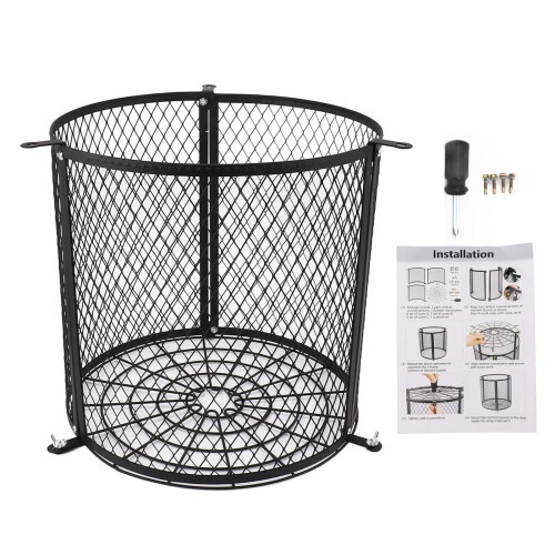 Weatherproof Deer Feeder Cage Protective Guard Quick Lock Design for Forest Use 2