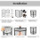Weatherproof Deer Feeder Cage Protective Guard Quick Lock Design for Forest Use 6