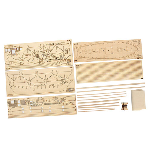 Segelboot DIY-Kit, Endgröße 400  300 mm 2