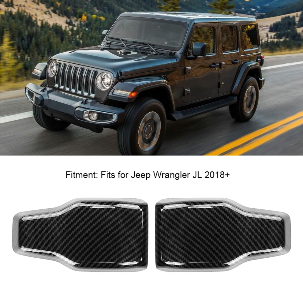 Jl Jeep Carbon Fibre Hinge Cover 2018+ 7790334072837