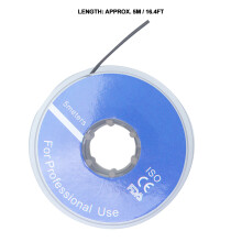 5m Soft Dental Orthodontic Arch Wire Sleeves Silver Transparent Dental Tool Accessory