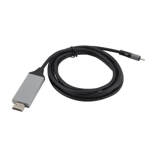 Type-C to -Compatible USB3.1 4K HDTV Cable for Android Phone to Connect TV Same Screen Device Cable 2M 1