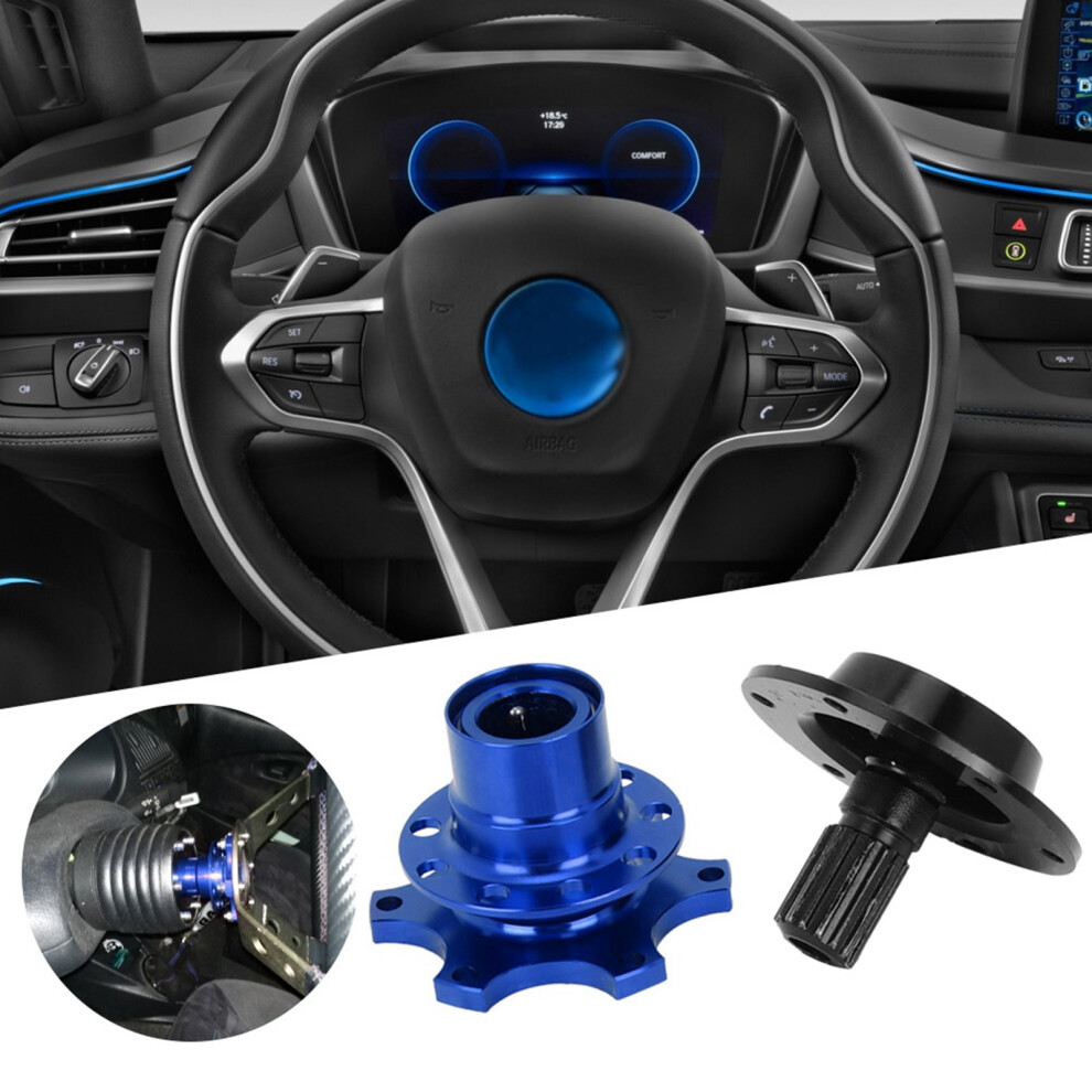6 Hole Universal Steering Wheel Quick Release Hub 7293282979314
