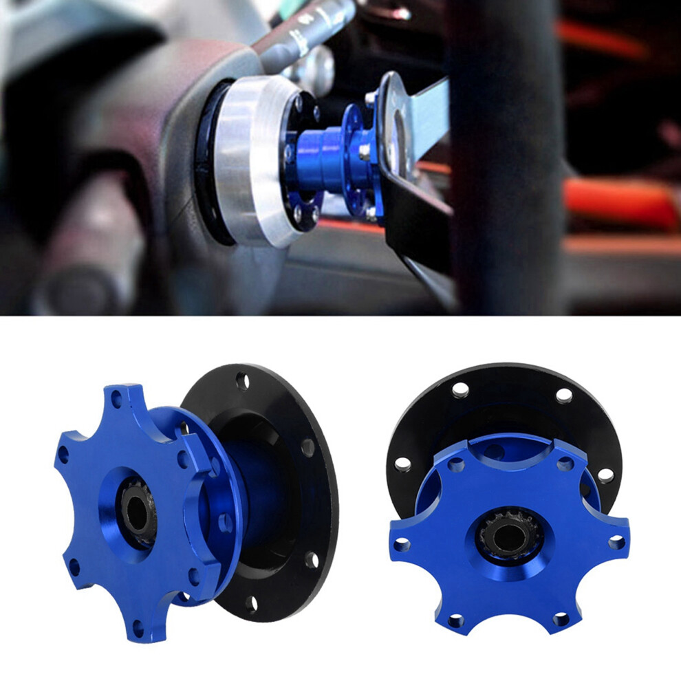 6 Hole Universal Steering Wheel Quick Release Hub 7293282985773