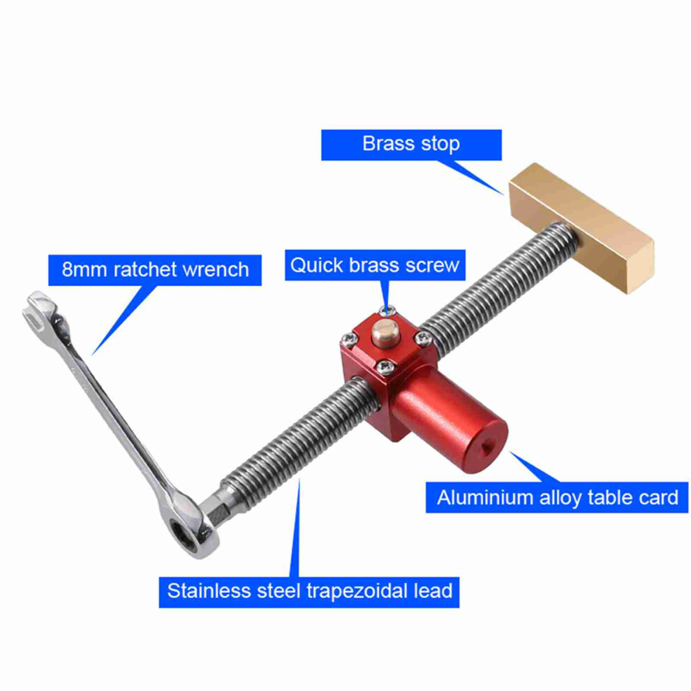 Practical 6 Inch Desktop Vise With Quick Clamp Brass Fixture Workbench Clamp 9381388468769