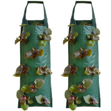 Hängende Pflanzsäcke mit 8 Taschen - 2er-Pack