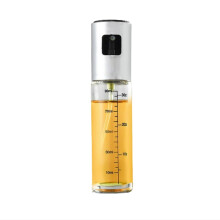100 ml Ölsprüher aus versilbertem Edelstahl mit Skala für Heißluftfritteusen Modell 1