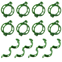 100Stk Pflanzenclips, Pflanzenklammern Tomatenclips Green