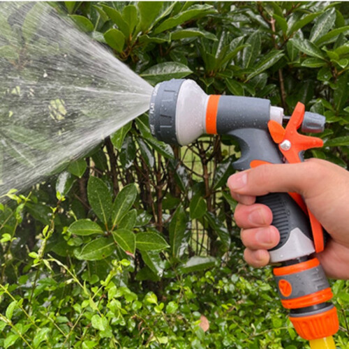 Düse für Gartenschlauch - 8 verschiedene Wasserstrahlen 1