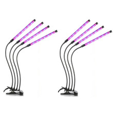 LED-Lampe für Pflanzen / Pflanzenbeleuchtung mit 4 flexiblen Armen 2er-Pack