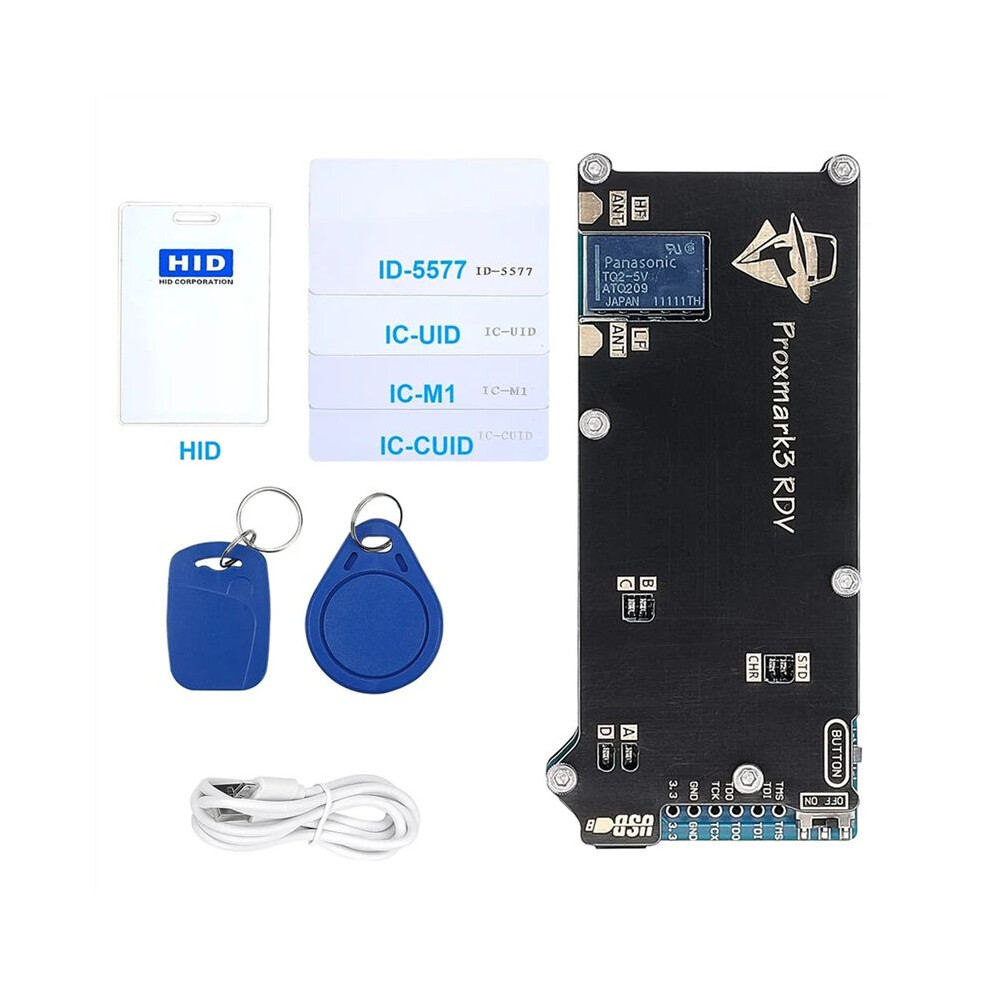 Nfc 125Khz 13.56Mhz Reader Writer Duplicator Rfid Proxmark3 Rdv2 512K Memory Pm3 Dev Encoder Develop Suit Kits 6032062084920