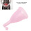 Menstruationsbecher Größe L Pink, 31 g, 4,6x8,5 cm 4