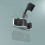 360 Adjustable Shower Head Holder – Black, ABS, 120x95mm 10