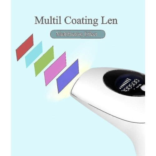 Συσκευή Αποτρίχωσης IPL 900.000 Παλμών 4.2J/cm² με Αισθητήρα Δέρματος για Πρόσωπο & Σώμα 2
