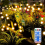 Solarbetriebene Glühwürmchen-Lichter, 10 LEDs, 4er-Pack WarmWhite 3