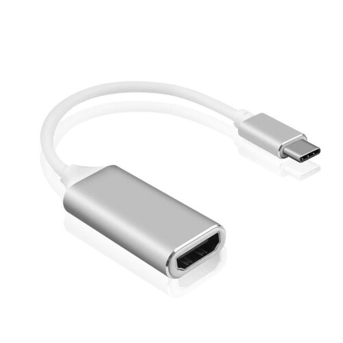 (Silver) USB-C to HDMI 4K Adapter