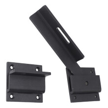 Secure Carbon Steel Gate Lock with Padlock Hole for Fence Barn & Yard Doors