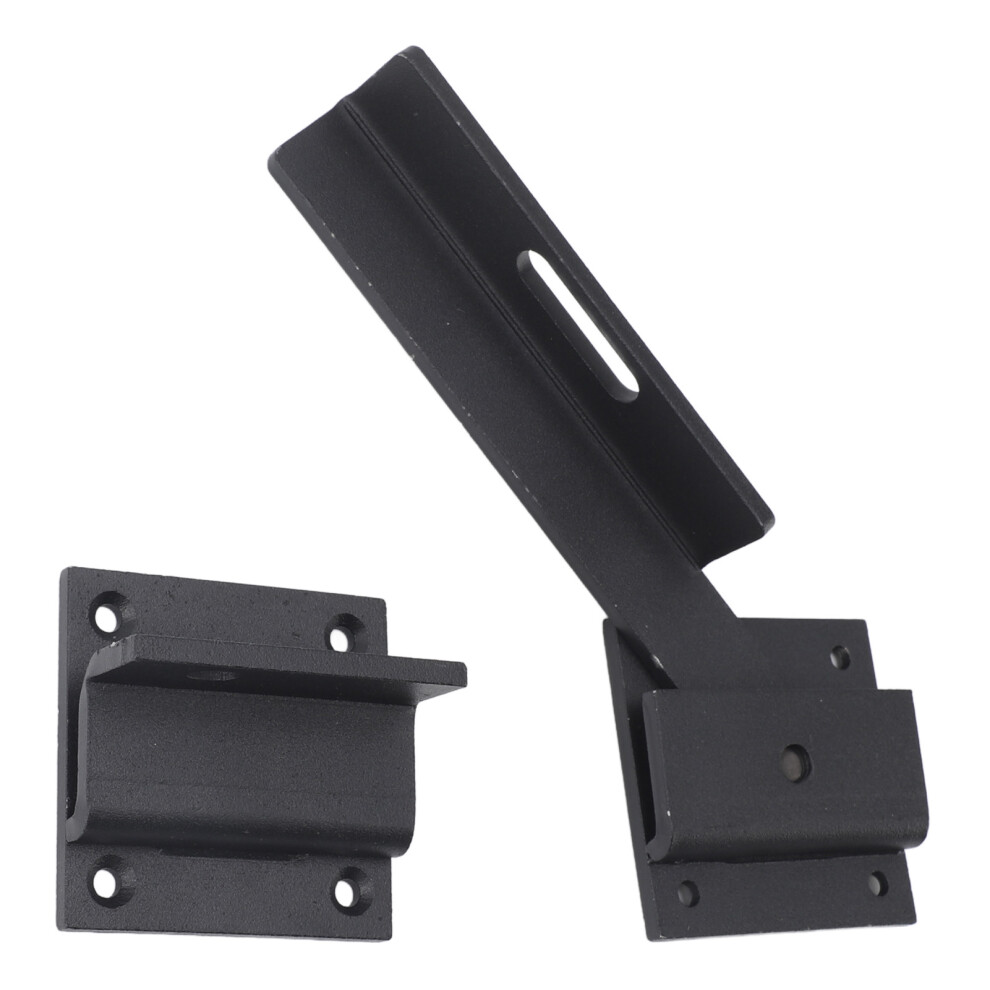 Secure Carbon Steel Gate Lock With Padlock Hole For Fence Barn & Yard Doors 3721388470731