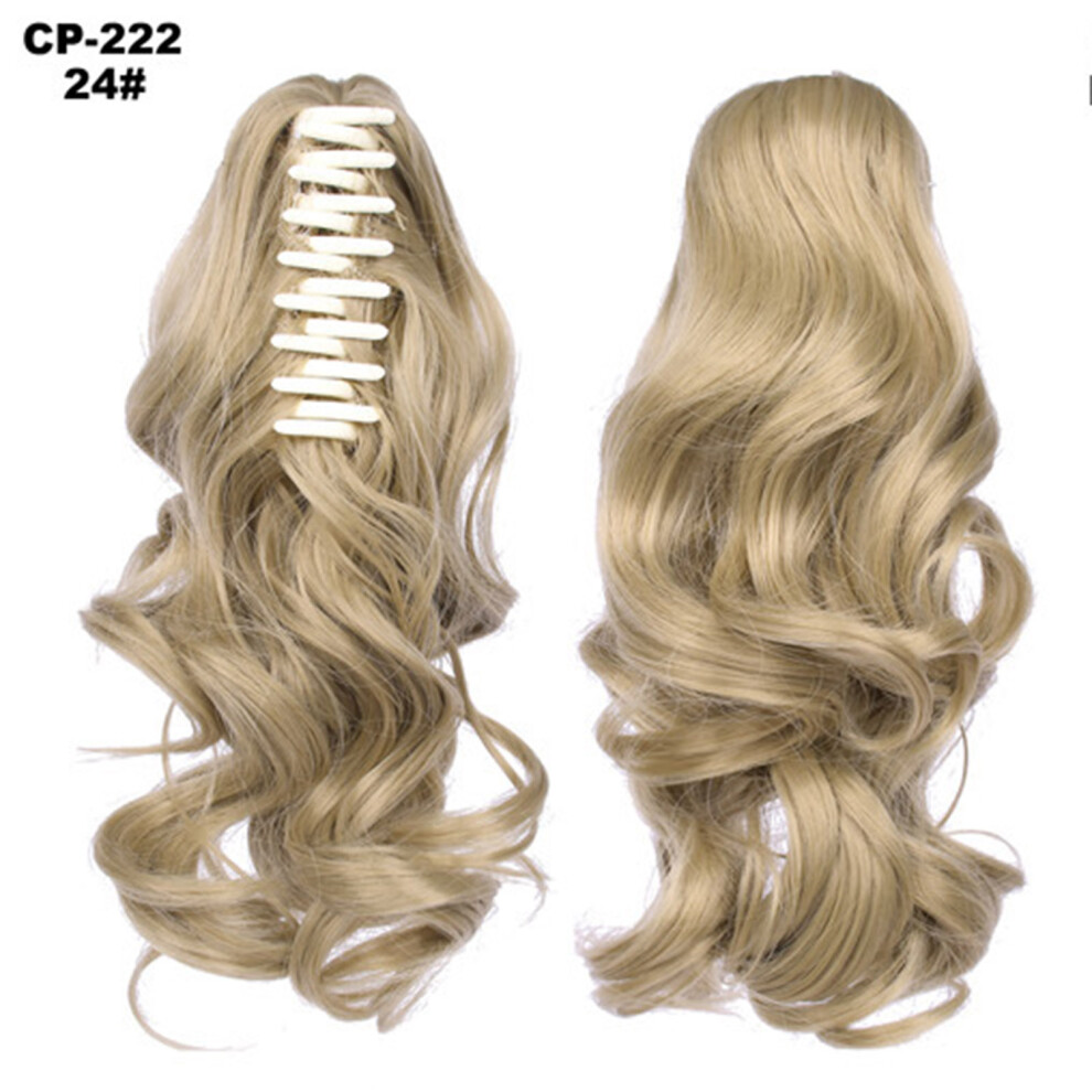 Penghui-Toys (24#) Long Curly Clip-In Ponytail Extension For Women