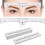 Disposable Eyebrow Ruler Stencils, 100 Pack, For Microblading Tattooing, Eyebrow Guide for Precise Positioning, Symmetrical Shaping Tool 1