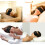 Sleep Eye Mask 3D Breathable Comfortable for Post-Operative Travel, Light Blocking, Velcro Adjustable, Soft Polyester 3