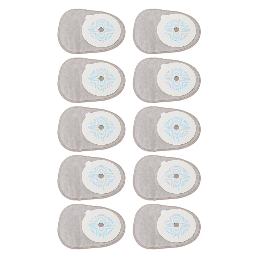10pcs Adhesive Colostomy Pouches, Disposable Drainable Medical Bag