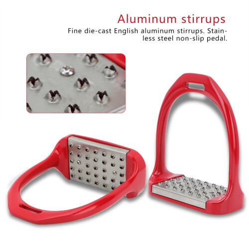 Aluminium-Steigbügelpaar, rutschfest 1