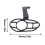 Schwarze Aluminium-Blinkerabdeckung für PG-1 2023+ 2