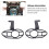 Schwarze Aluminium-Blinkerabdeckung für PG-1 2023+ 4
