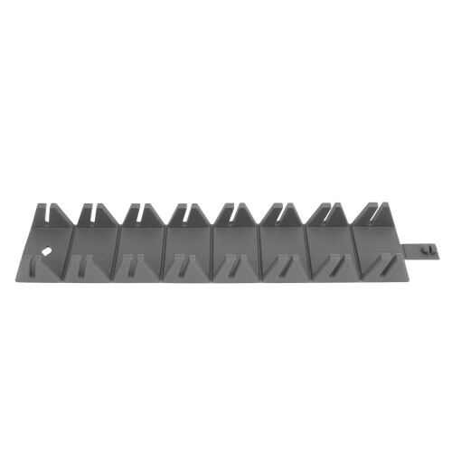 Silikon-Hutorganizer fasst 8 Hüte, Grau 34,5  7 cm 1