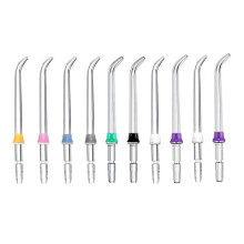 Water Flosser Nozzle Heads 10-Pack Compatible with Waterpik WF-02EC WP-100EC WP-112EC Models - Interchangeable Deep Cleaning Floss Tips