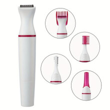 Draadloze haar- en wenkbrauwtrimmer voor vrouwen, draagbaar apparaat voor persoonlijke verzorging, precisietrimmer voor thuis en op reis.