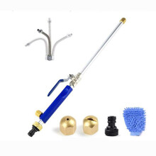 Jet Power Washer Højtryksrenser til haveslange 2 dyser 3/4" Blue