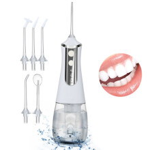Irrigador Bucal Sem Fio com 3 Modos e Tanque de 350ml, À Prova d'Água IPX6 para Cuidado com Dentes e Gengivas