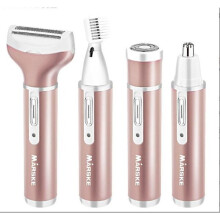 Lady's Electric Shaver USB Rechargeable with Waterproof Blades for Painless Full Body Hair Removal