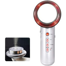 Ultrasonic Infrared Facial Massager with EMS Sound Waves, 5 Modes 5 Intensities for Skin Tightening Cleansing